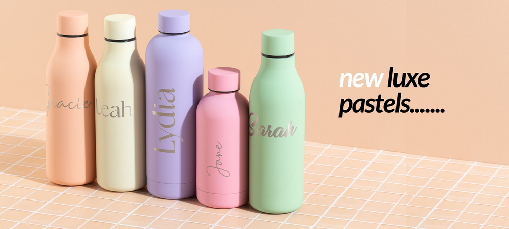 REUSABLE PERSONALISED CUPS & BOTTLES