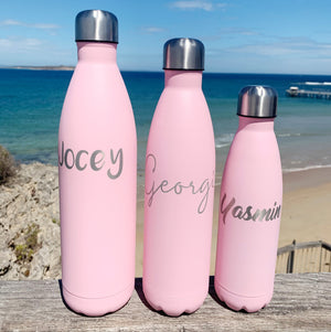 Bottle || Large 1000ml - Rehydrate || Matte Pink