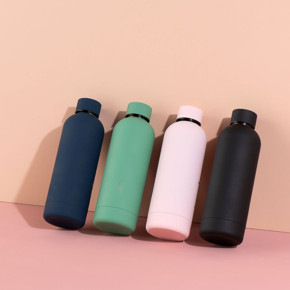 Luxe Soft Touch Bottle || 500ml - Make it Yours || Green