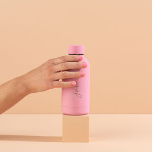 Luxe Soft Touch Bottle || 500ml - Make it Yours || Candy Pink