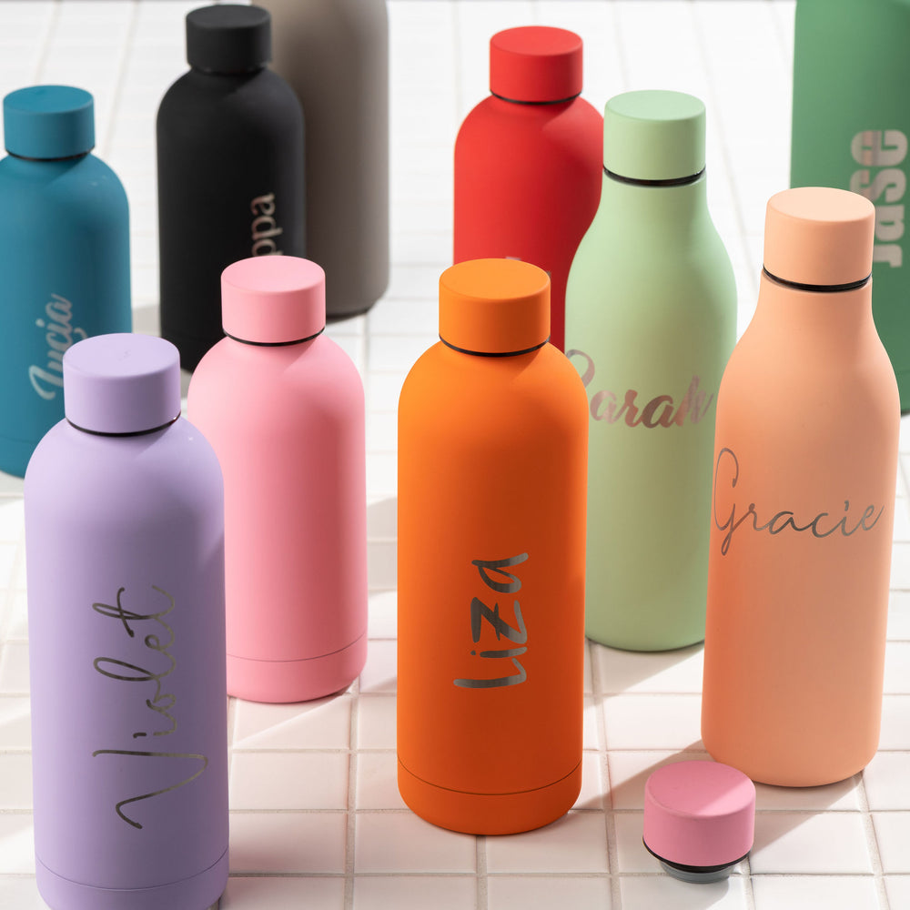 Luxe Soft Touch Bottle || 500ml - Make it Yours || Green