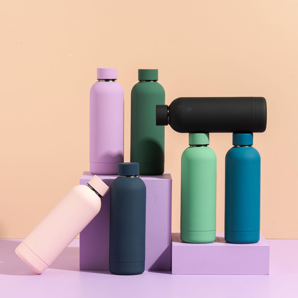 Luxe Soft Touch Bottle || 500ml - Make it Yours || Lilac