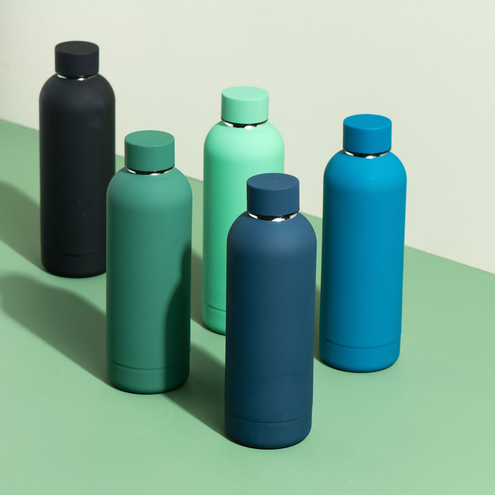 Luxe Soft Touch Bottle || 750ml - On the Go || Green