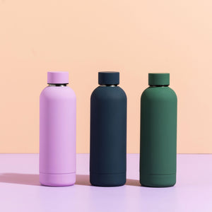 Luxe Soft Touch Bottle || 500ml - Make it Yours || Lilac - SOLD OUT