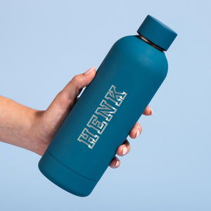 Luxe Soft Touch Bottle || 350ml - Make it Yours || Ocean