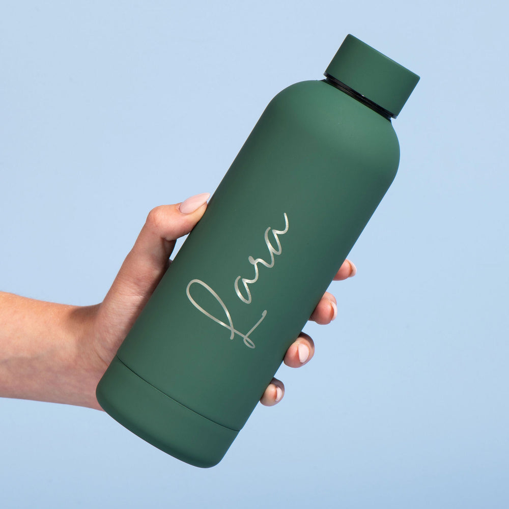 Luxe Soft Touch Bottle || 750ml - Make it Yours || Moss