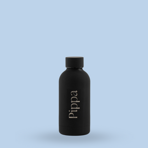 Luxe Soft Touch Bottle || 350ml - Make it Yours || Black