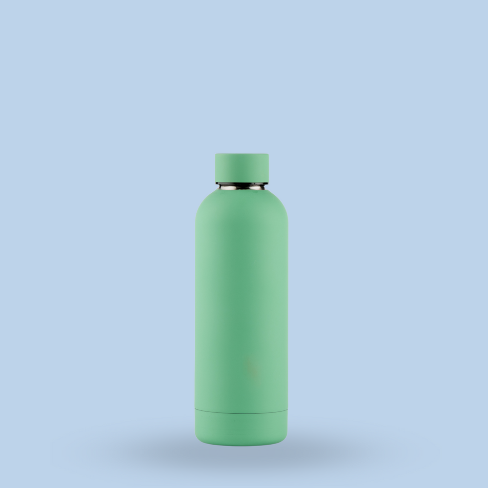 Luxe Soft Touch Bottle || 500ml - Make it Yours || Green