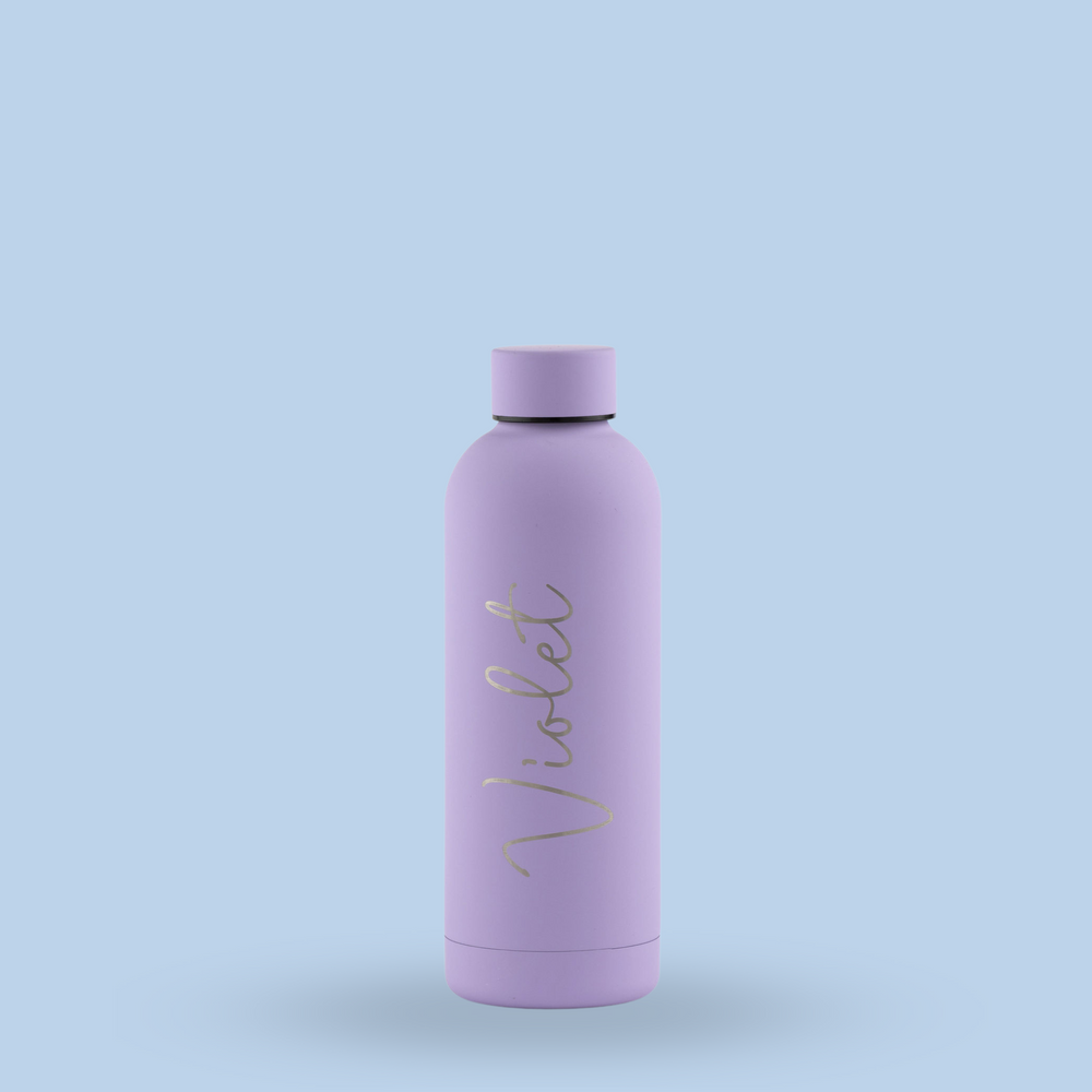 Luxe Soft Touch Bottle || 500ml - Make it Yours || Violet