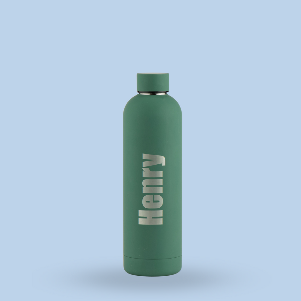 Luxe Soft Touch Bottle || 750ml - Make it Yours || Moss