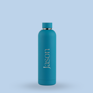 
            
                Load image into Gallery viewer, Luxe Soft Touch Bottle || 750ml - Make it Yours || Ocean
            
        