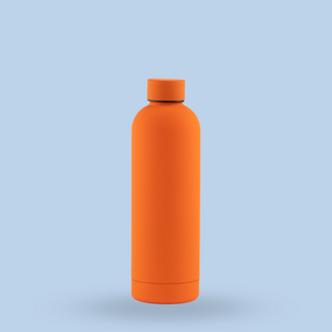 Luxe Soft Touch Bottle || 750ml - Make it Yours || Orange - SOLD OUT