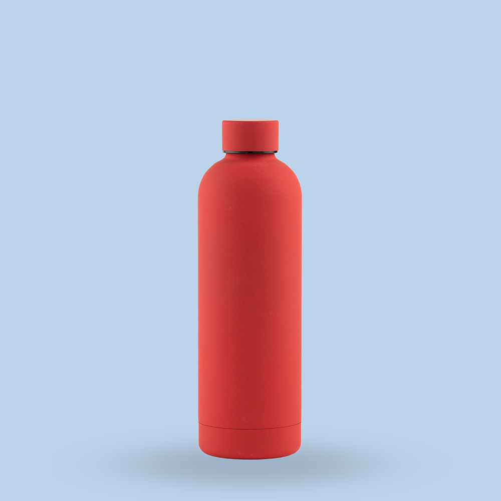 Luxe Soft Touch Bottle || 750ml - Make it Yours || Red