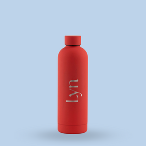 
            
                Load image into Gallery viewer, Luxe Soft Touch Bottle || 750ml - Make it Yours || Red
            
        