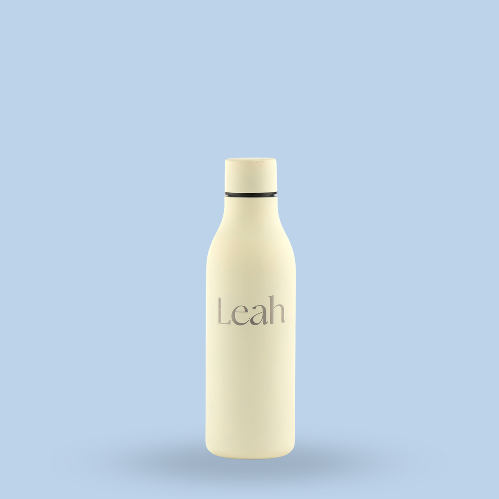 Just Add Water Bottle || 500ml - Soft Touch || Cream