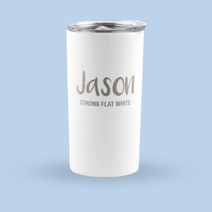 360ml Traveller || On the Go Travel Cup || White